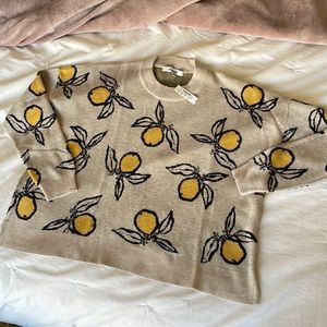 Madewell Lemon Sweater
